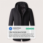 Highland Wool Hooded Coat