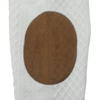 Quarter Button Jumper for Men with Contrast Trim