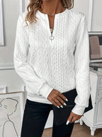 ROSIE - ZIP NECK JUMPER