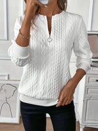 ROSIE - ZIP NECK JUMPER