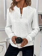 ROSIE - ZIP NECK JUMPER