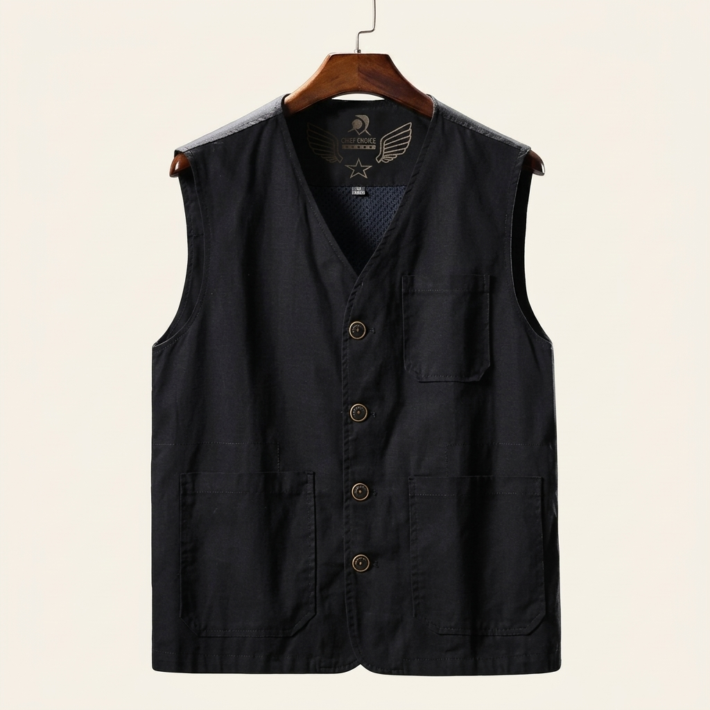 Alderwick Utility Gilet - Black