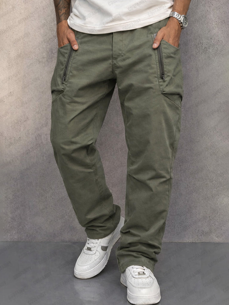 ASHFORD COTTON CARGO TROUSERS