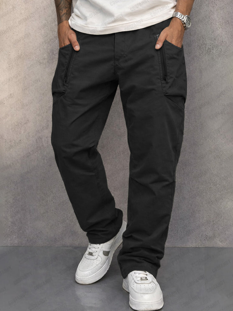 ASHFORD COTTON CARGO TROUSERS