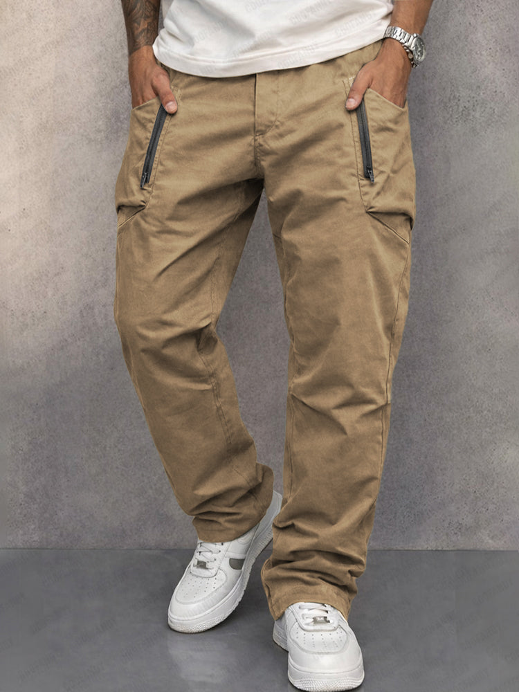 ASHFORD COTTON CARGO TROUSERS