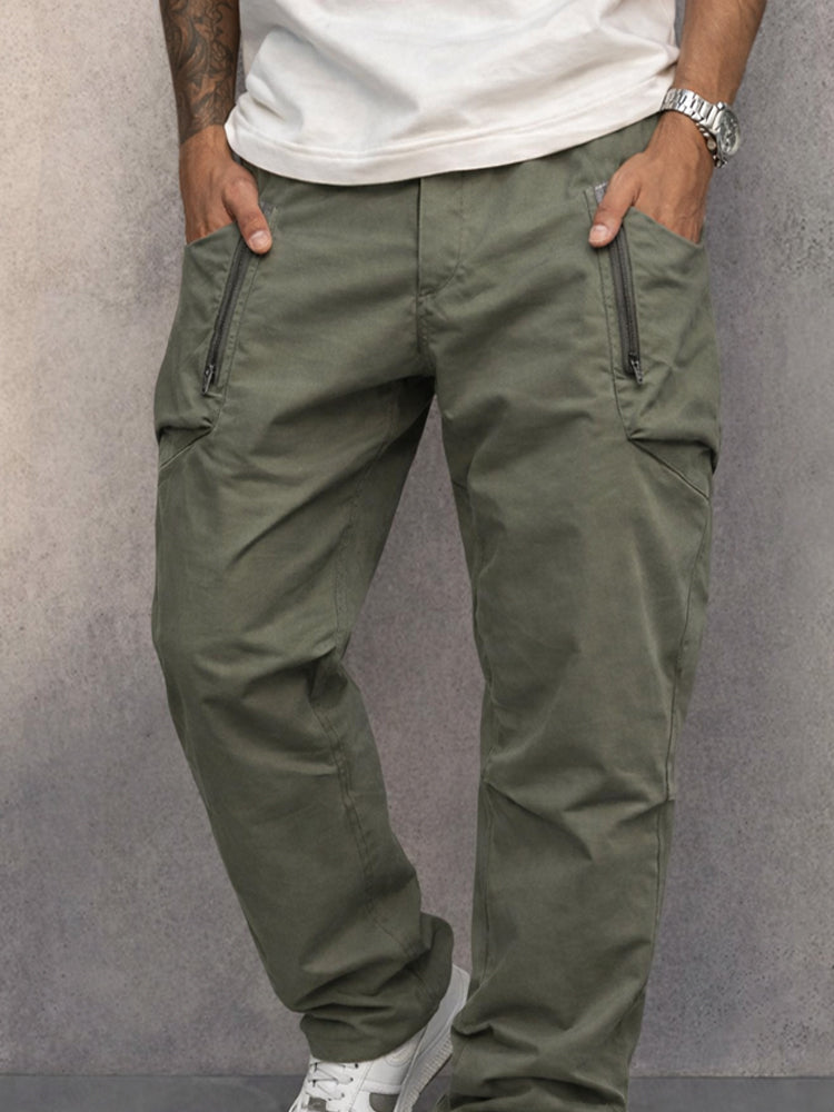 ASHFORD COTTON CARGO TROUSERS