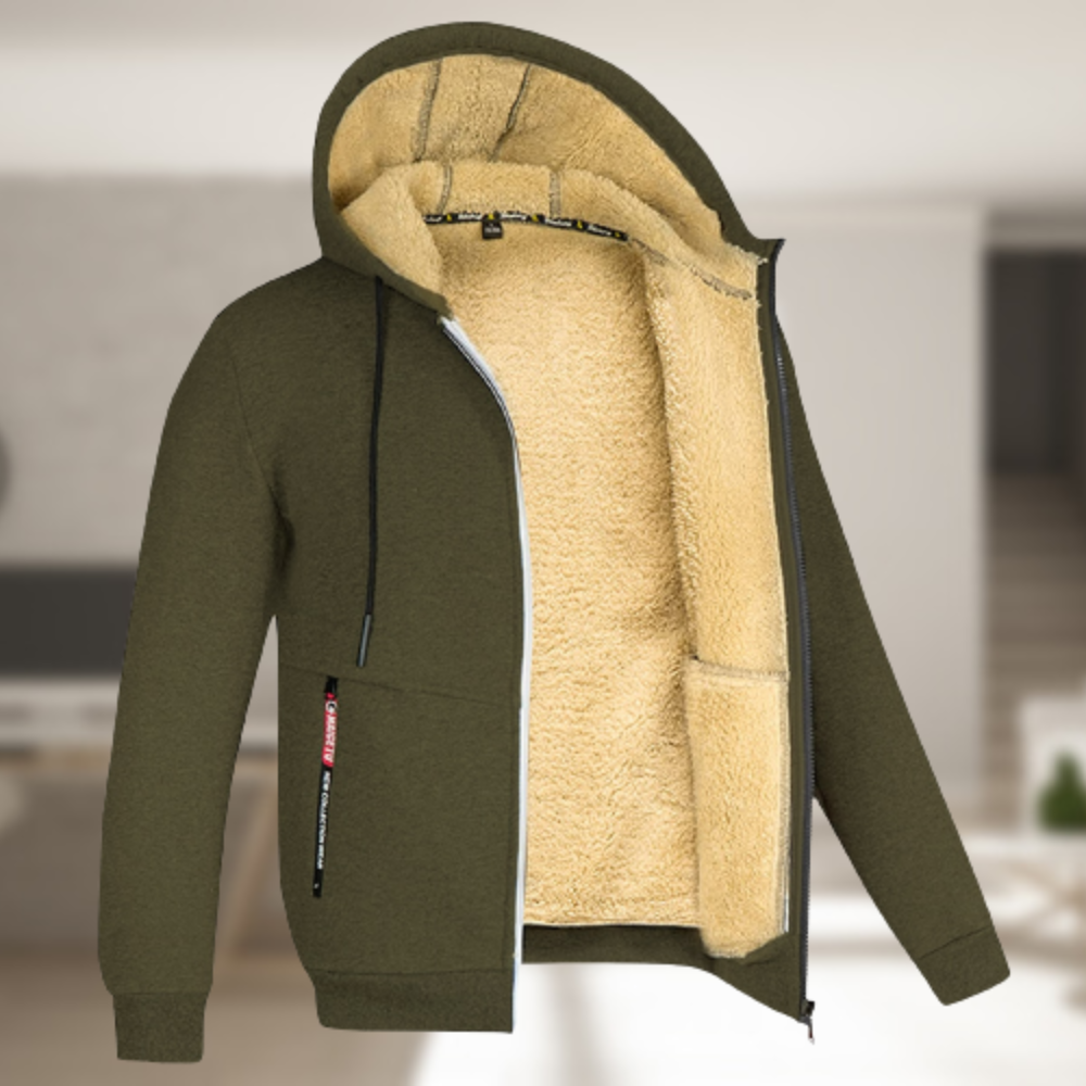 Casual Hooded Winter Jacket for Men
