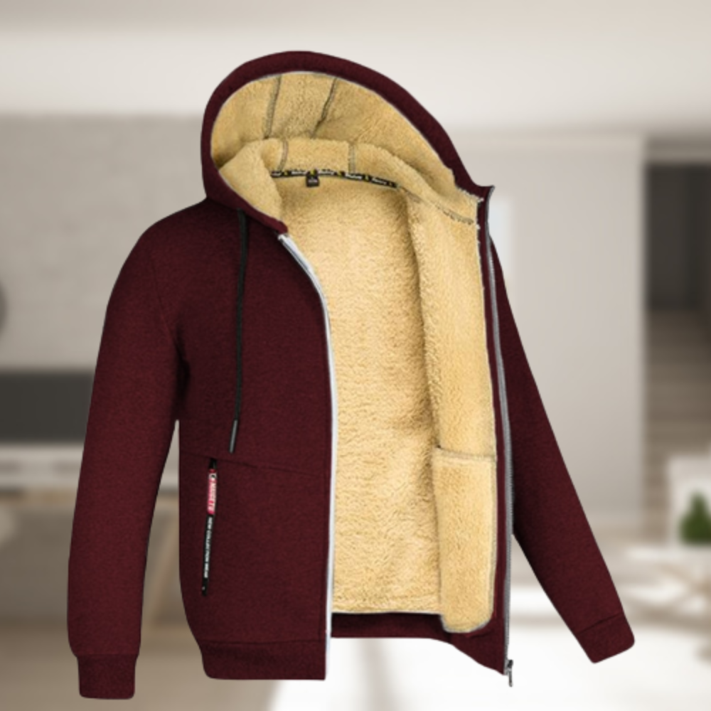 Casual Hooded Winter Jacket for Men