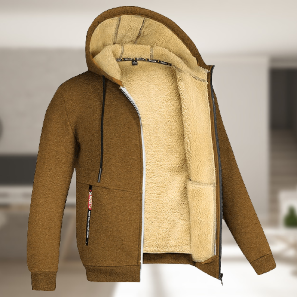 Casual Hooded Winter Jacket for Men