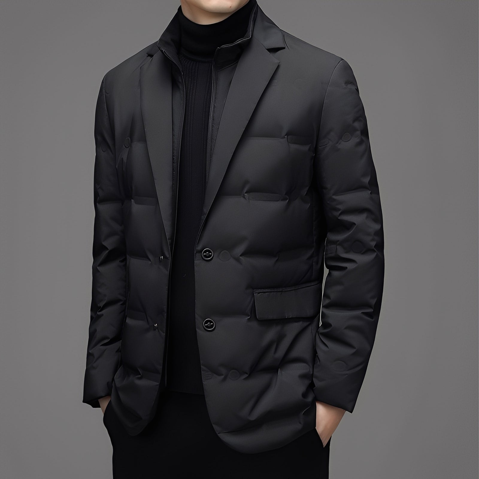 Casual elegant down jacket for men
