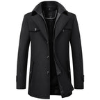 Casual winter jacket for men