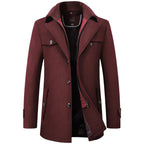 Casual winter jacket for men
