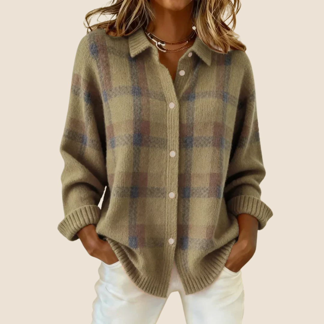 Rosalind Retro Check Knit – Product image 07
