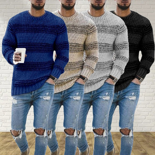 Chunky Knit Scandinavian Sweater for Men