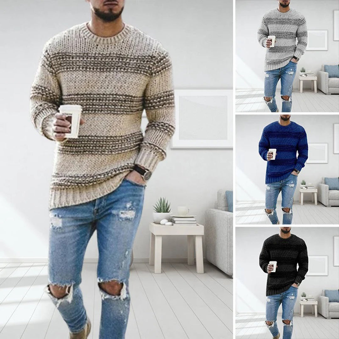 Chunky Knit Scandinavian Sweater for Men