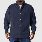 Classic Corduroy Shirt for Men, Regular Fit, Long Sleeve 5