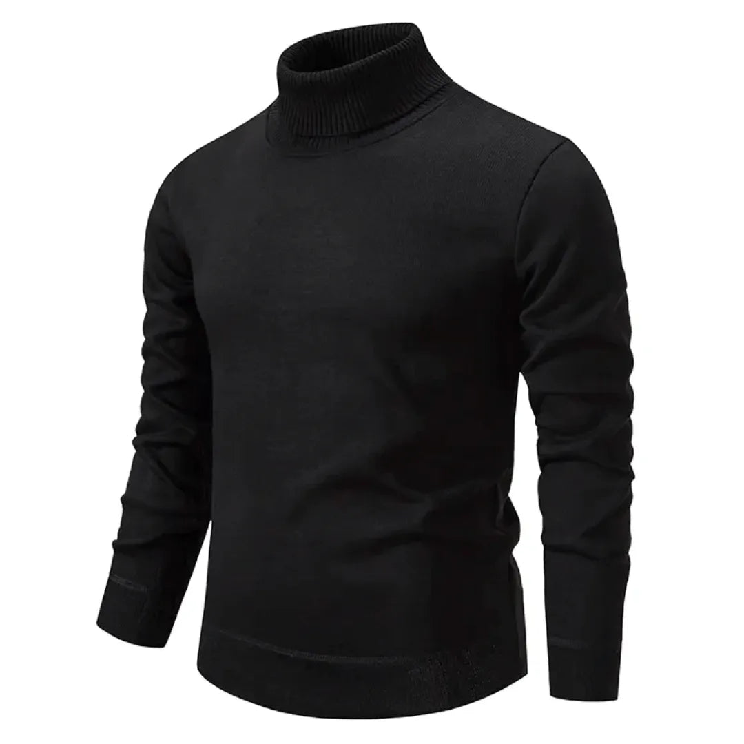 Classic Turtleneck Sweater for Women - Soft Knit, Long Sleeve 1