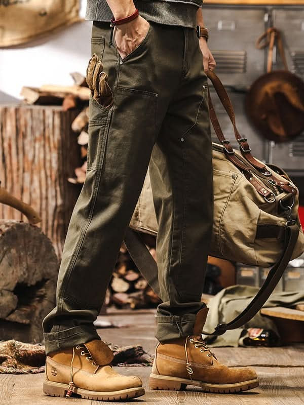 Brompton Rugged Straight-Leg Utility Trousers – Product image 04