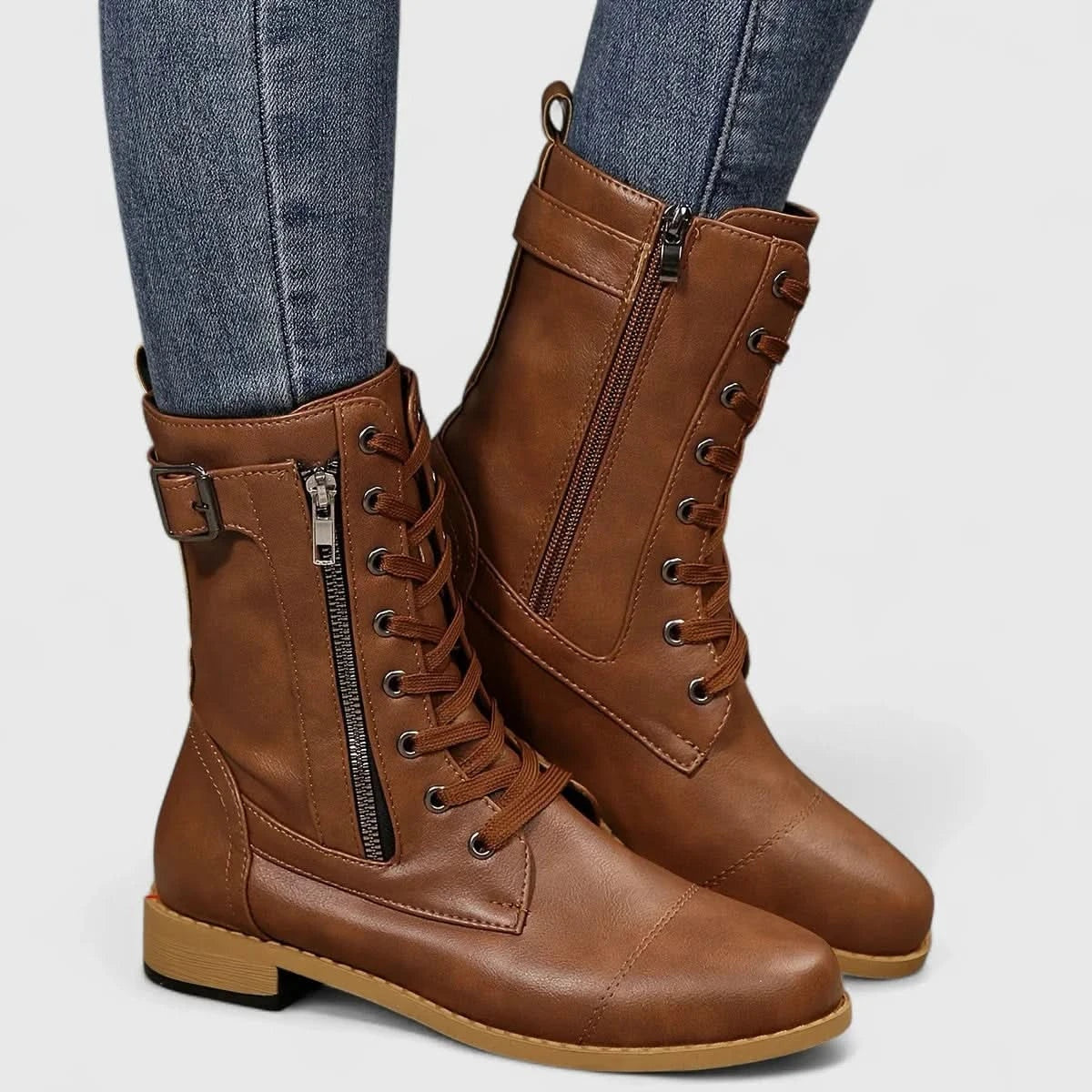 Wrenford Lace-Up Leather Boots – Product image 08