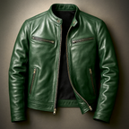 Marlow Vintage Leather-Look Jacket – Product image 03