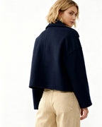 Double-Breasted Short Jacket for Women