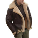 Durable Thick Leather Jacket for Men