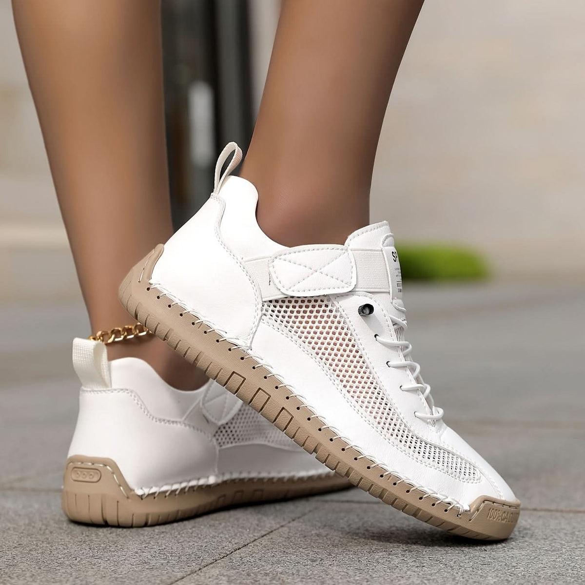 Solenne Air-Mesh Lace Sneakers – Product image 08