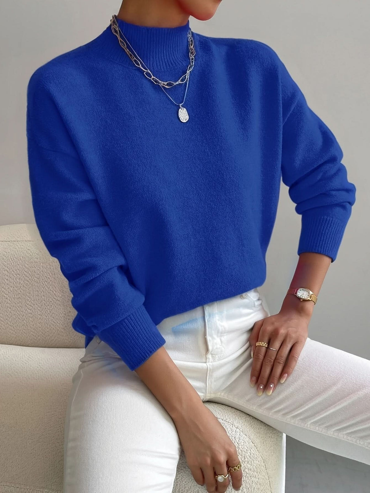 Lyra Soft Roll-Neck Jumper – Product image 09