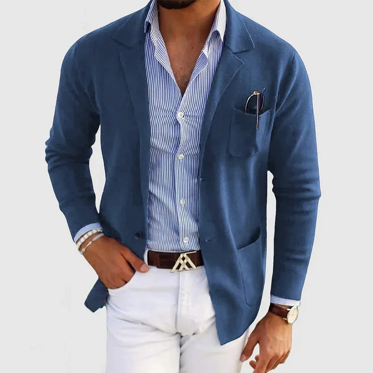 Elegant Cardigan Jacket for Men