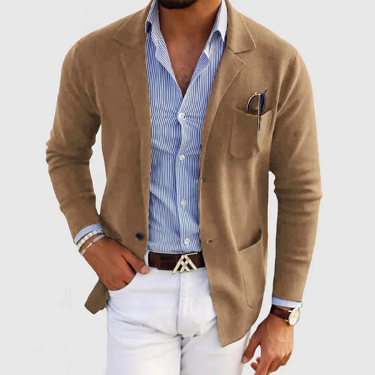 Elegant Cardigan Jacket for Men