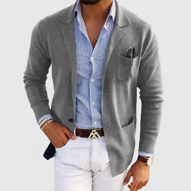 Elegant Cardigan Jacket for Men