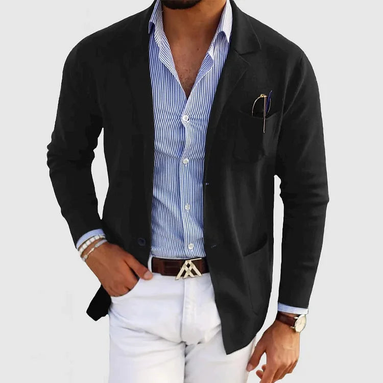 Elegant Cardigan Jacket for Men