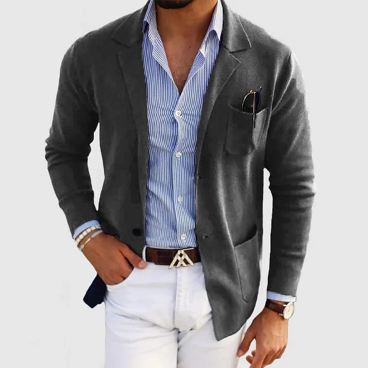 Elegant Cardigan Jacket for Men