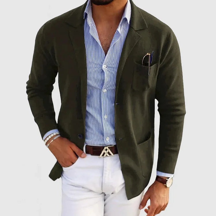 Elegant Cardigan Jacket for Men