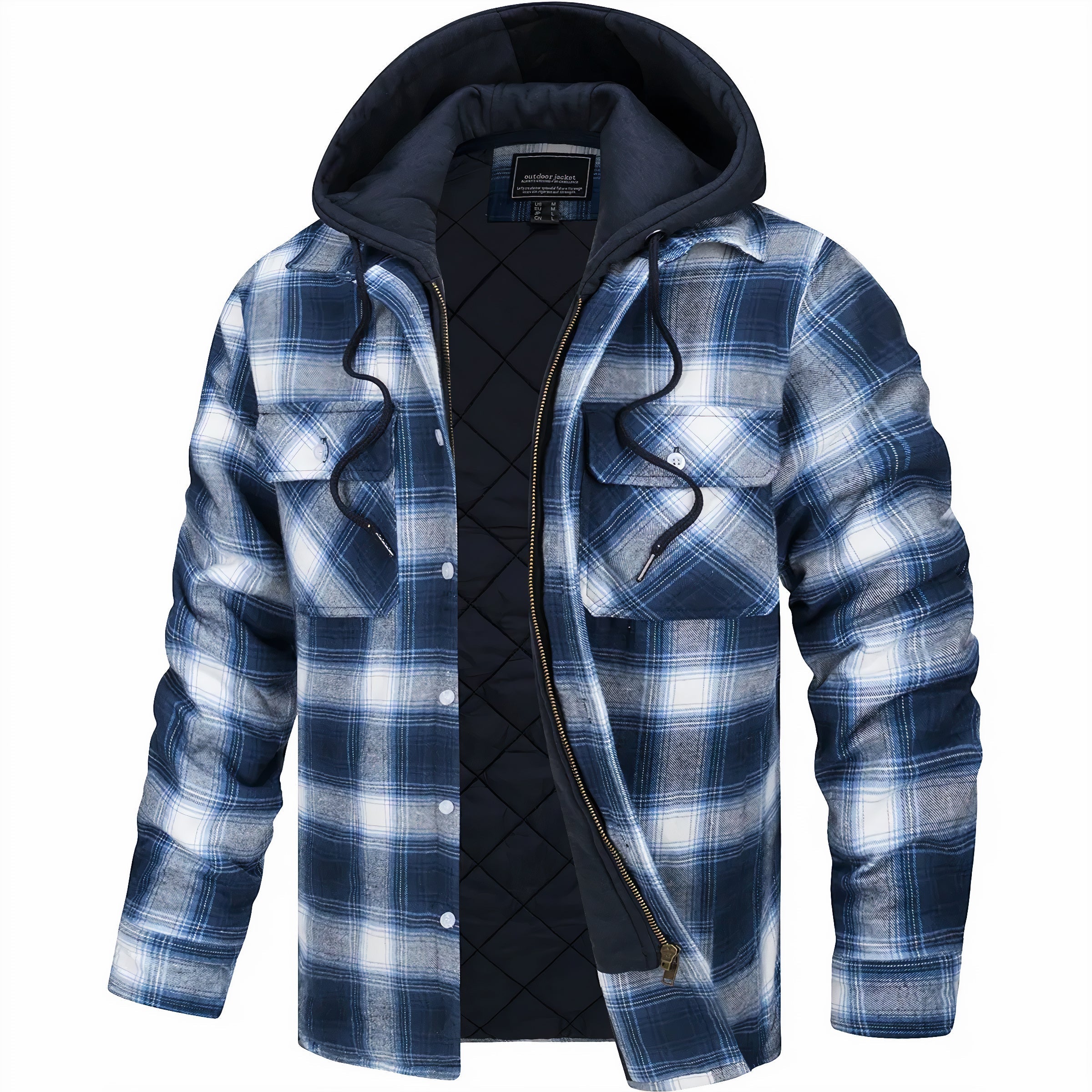Elegant Men's Autumn Jacket with Versatile Design