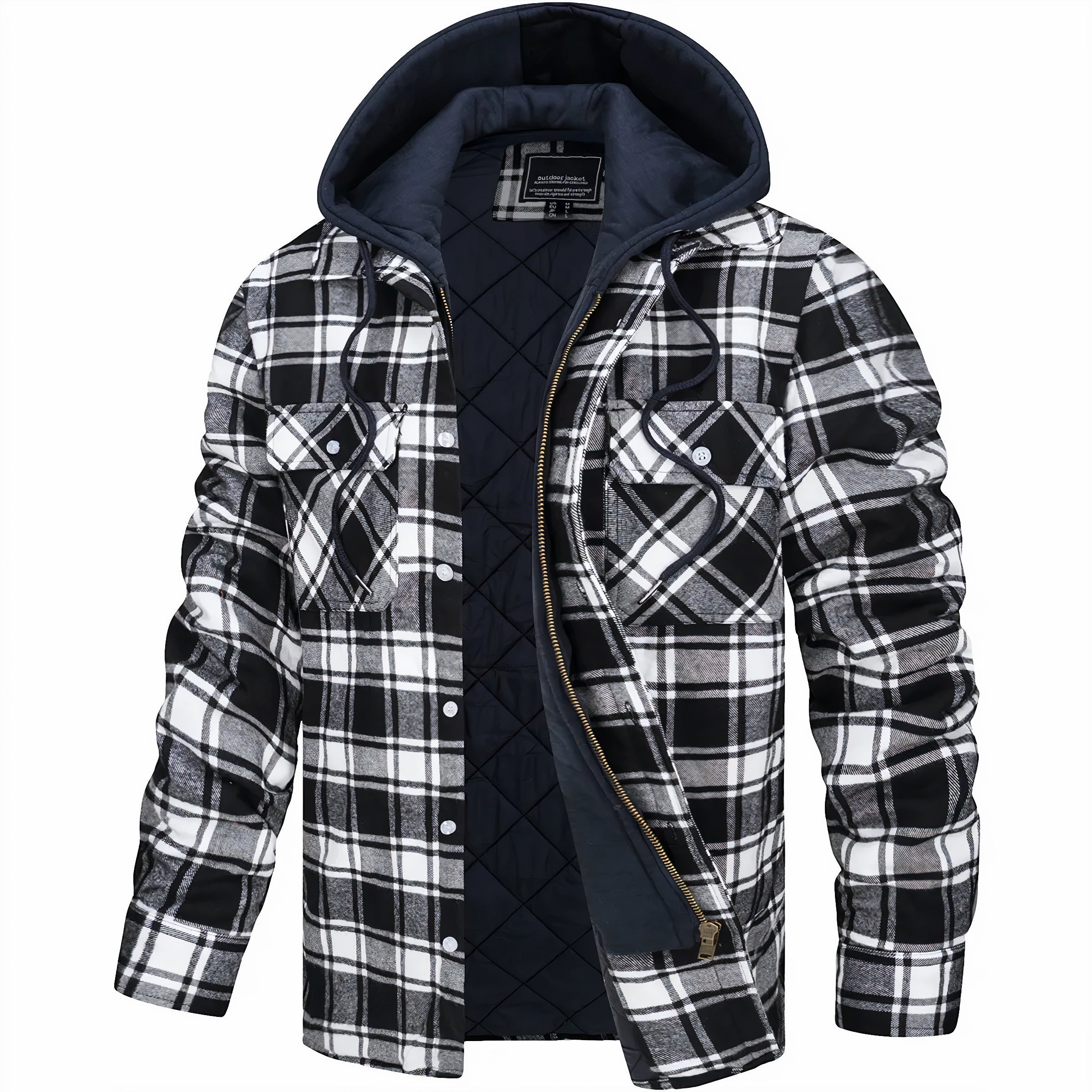 Elegant Men's Autumn Jacket with Versatile Design