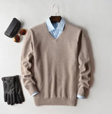 Beige - Collar and V