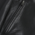 Elegant leather jacket for men