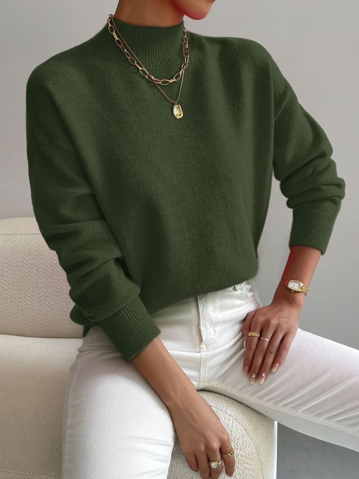 Lyra Soft Roll-Neck Jumper – Product image 08