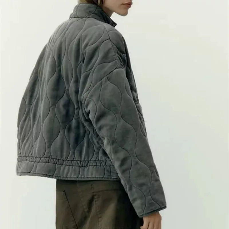Everyday Jacket with Stand Collar and Pockets 3