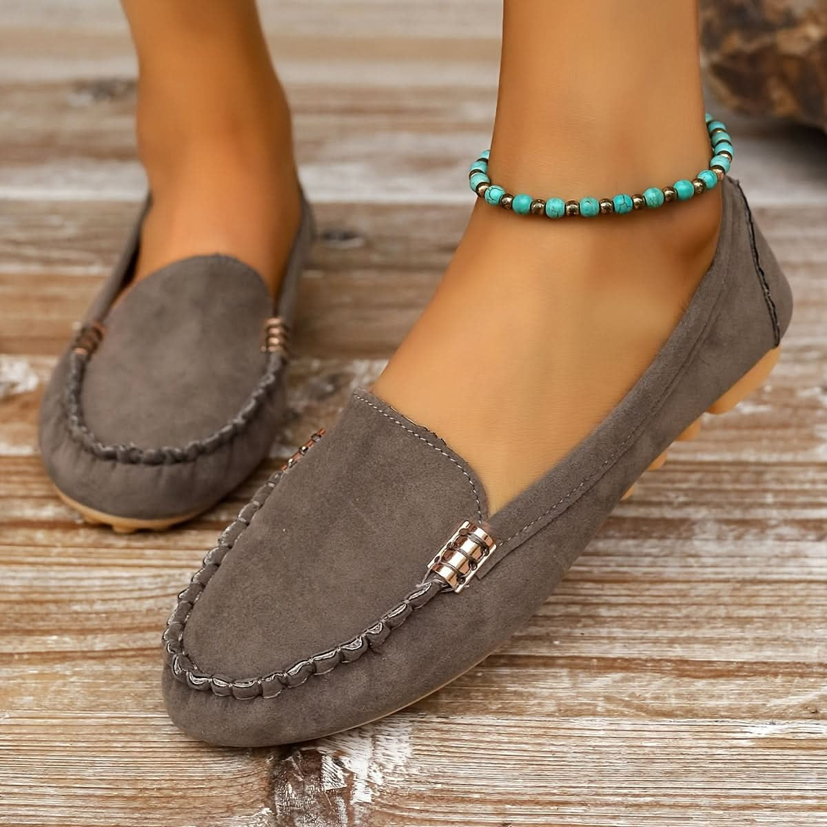 Maisie Soft Suede Flats – Product image 15