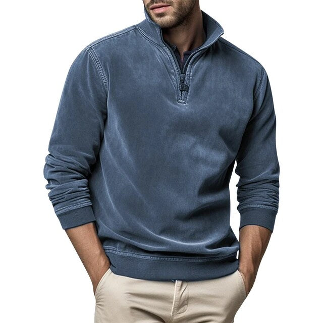 Fleece Pullover for Men with Regular Fit