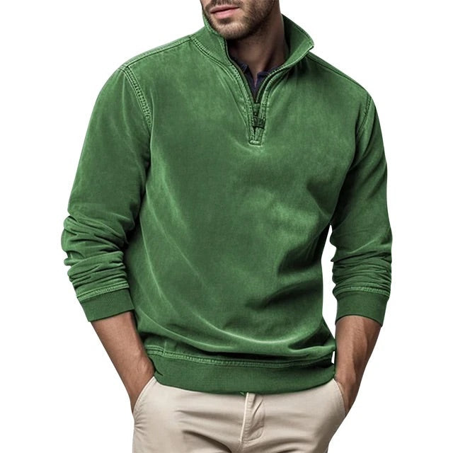 Fleece Pullover for Men with Regular Fit