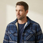 Men's Fleece Lined Lumberjack Jacket for Winter