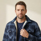 Men's Fleece Lined Lumberjack Jacket for Winter