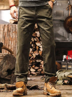 Brompton Rugged Straight-Leg Utility Trousers – Product image 01