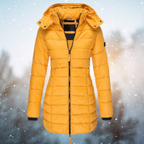 Heating Puffer Jacket for Women, Regular Fit Winter Outerwear