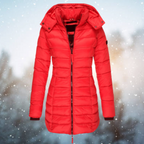 Heating Puffer Jacket for Women, Regular Fit Winter Outerwear