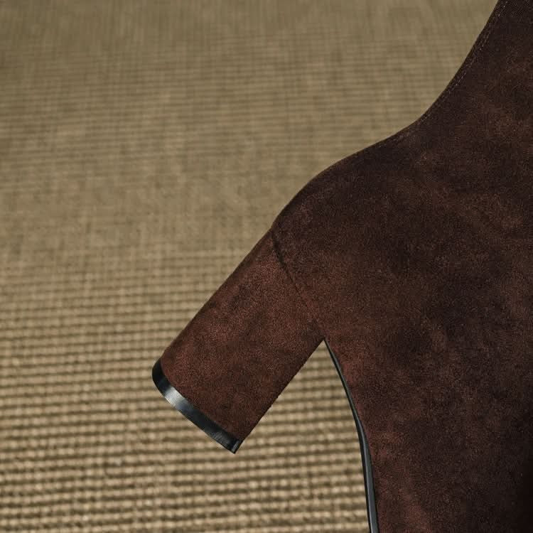 Virelle Suede Block-Heel Boots – Product image 09