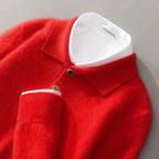 Wellington Cashmere-Blend Polo Knit – Product image 05